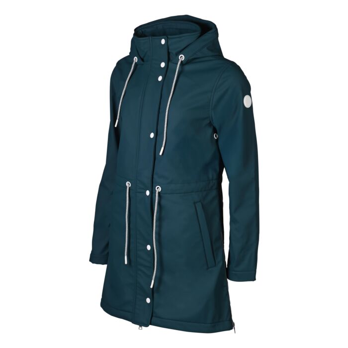 Veste imperméable Ohio pétrole