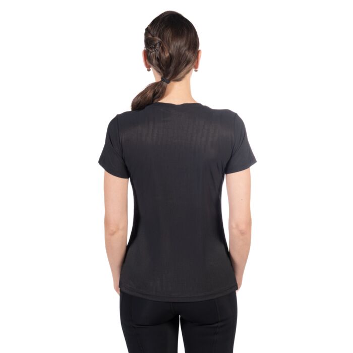 Tee-shirt sporty mesh noir