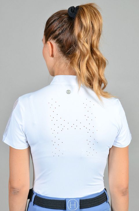Polo de concours Prystie blanc