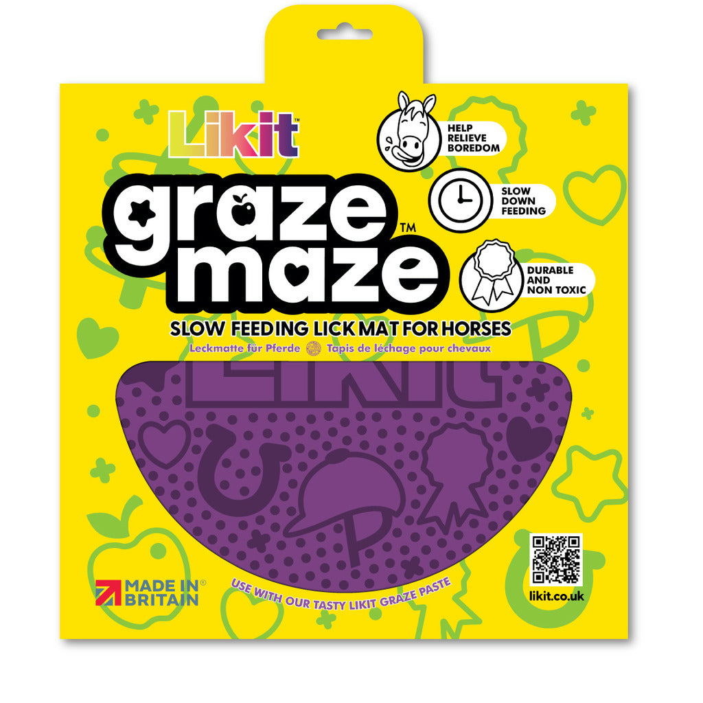 Tapis à lécher Graze maze