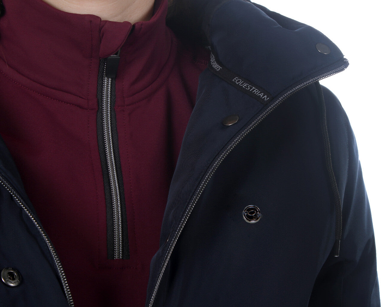 Veste d'hiver Linde navy QHP