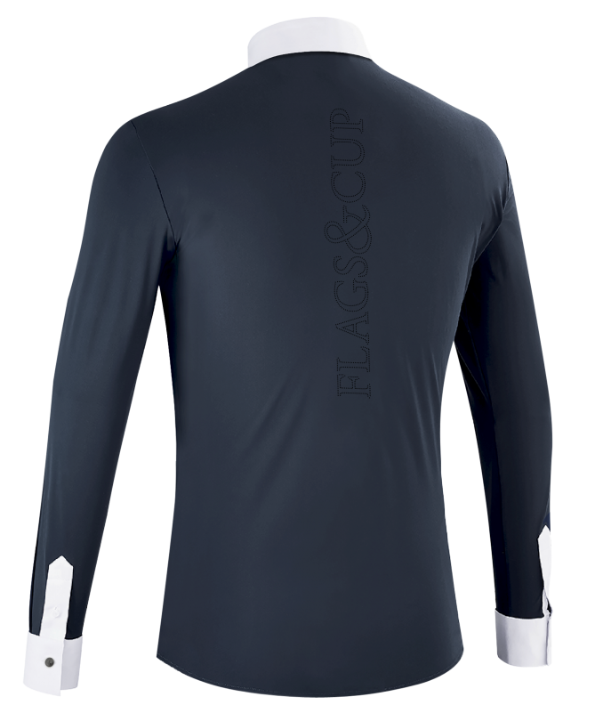 Polo concours homme Wako marine ML