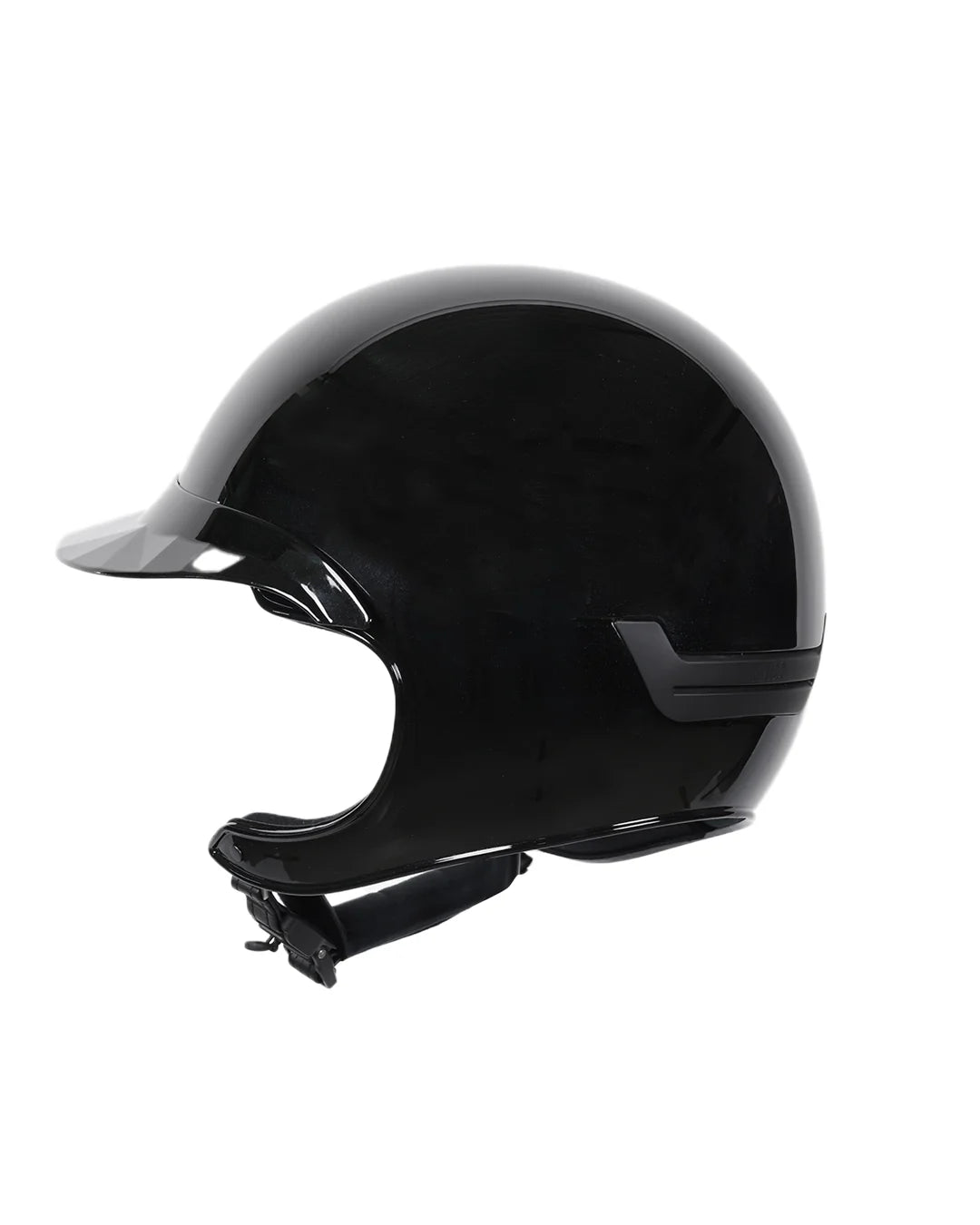 Casque Naca Comete XP noir brillant