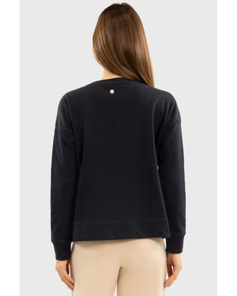 Sweat col rond Baptista marine