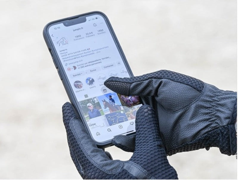 Gants airtec noirs