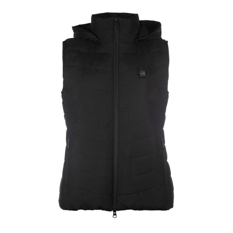 Gilet chauffant style high temperature noir