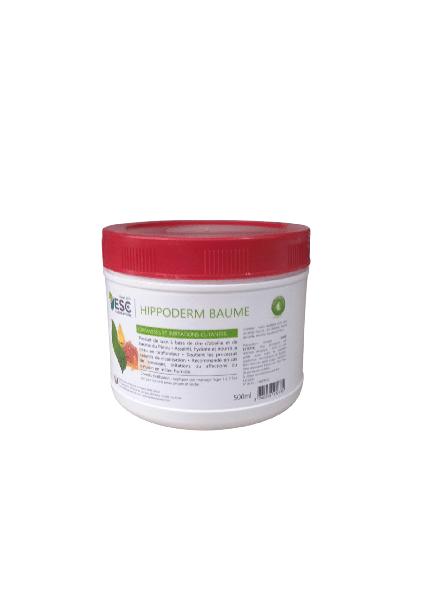 Hippoderm baume ESC laboratoire