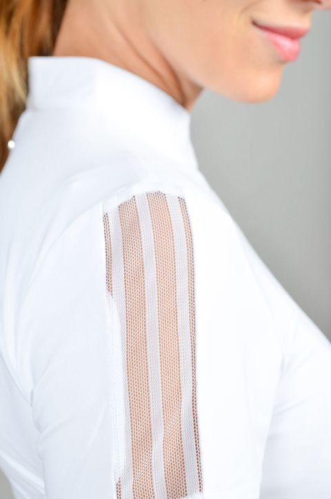 Polo de concours Prystie blanc