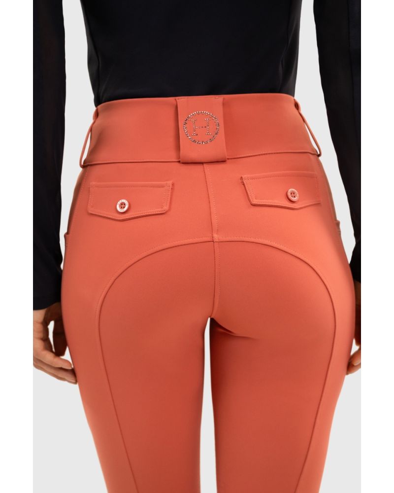 Pantalon Harcour Luce pamplemousse