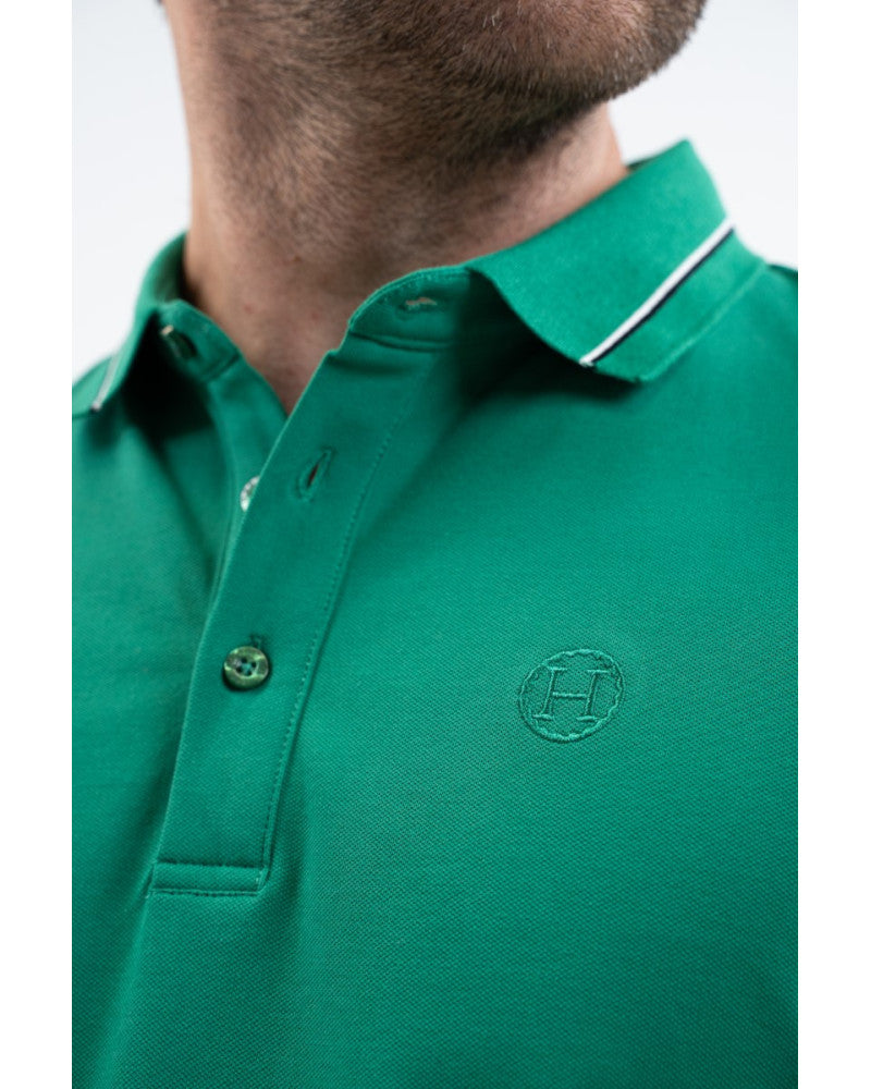 Polo Oscar Emerald green