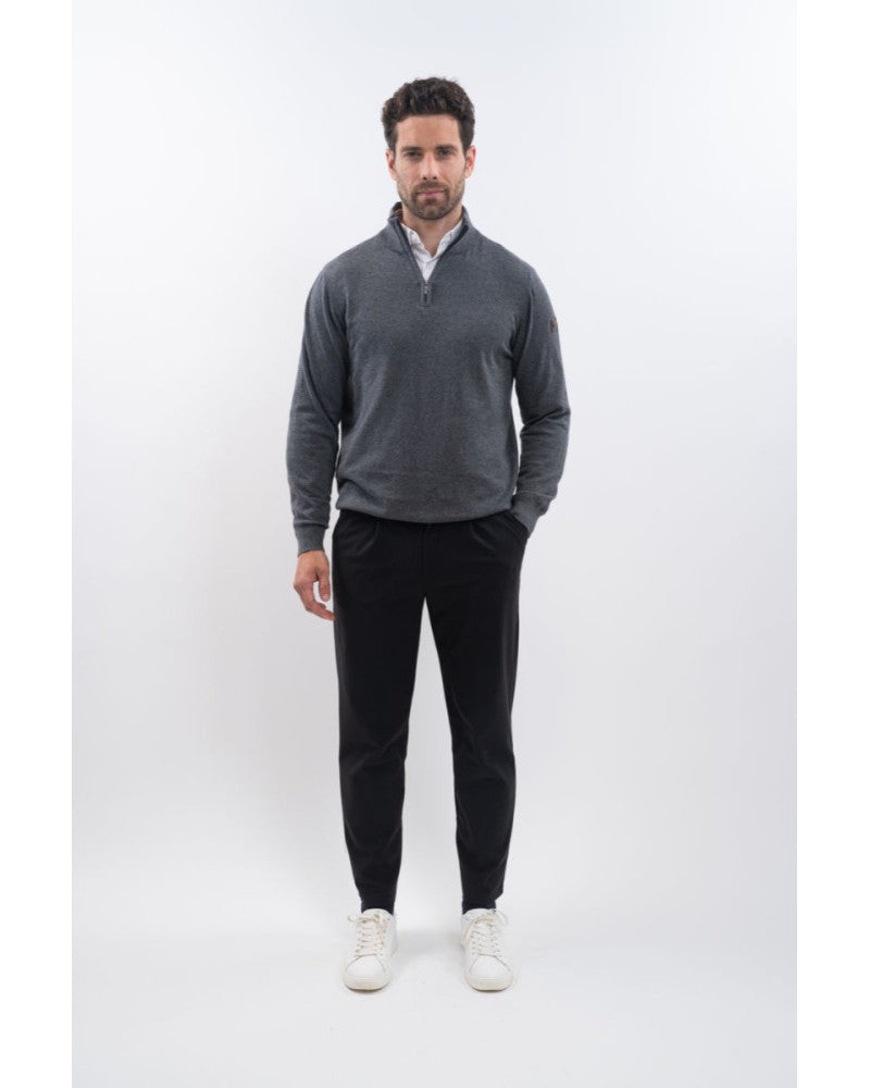 Pull Parmo Harcour gris ardoise