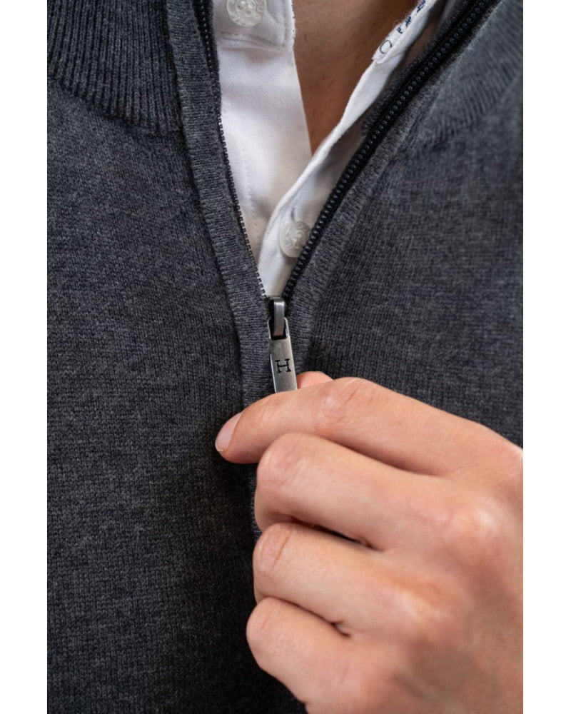 Pull Parmo Harcour gris ardoise