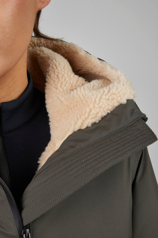Veste imper teddy Pikeur athleisure kaki