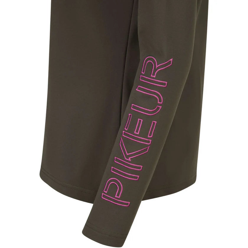 Pikeur zip shirt sport kaki