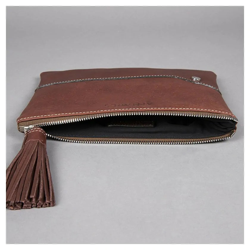 Pochette en cuir London