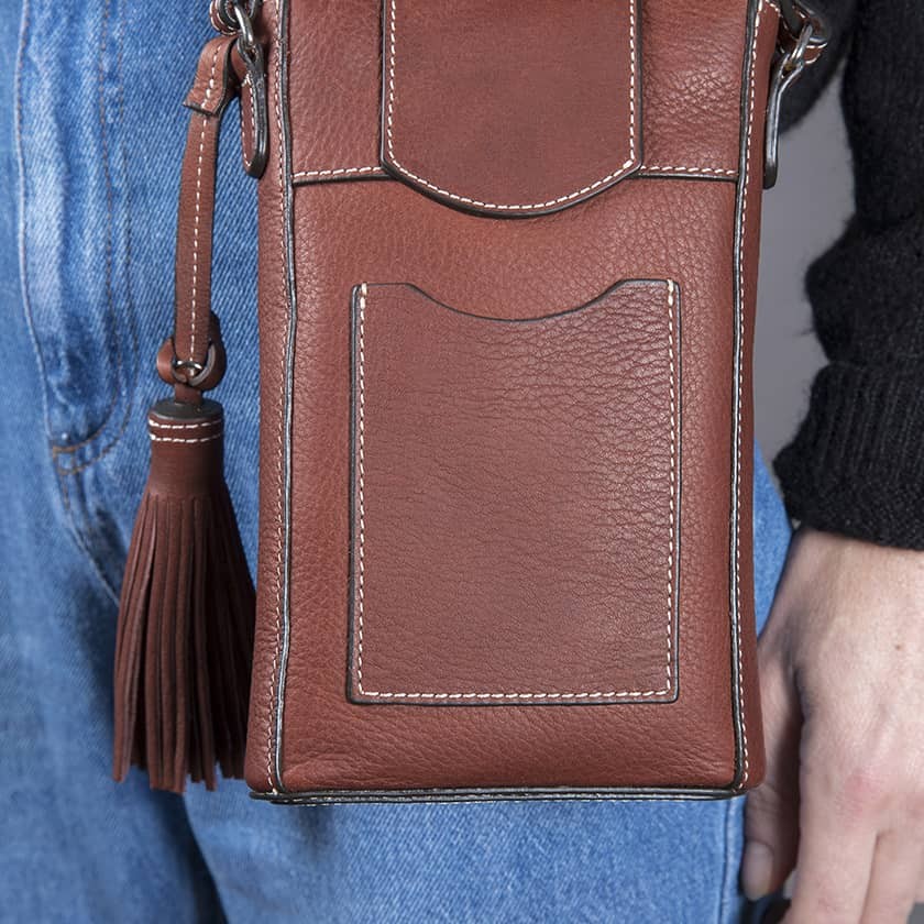 Pochette en cuir Lisbonne