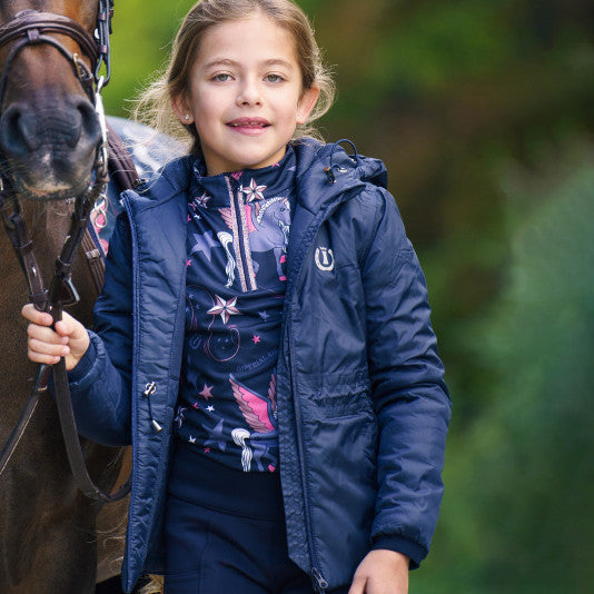 Veste technique Jessy junior marine