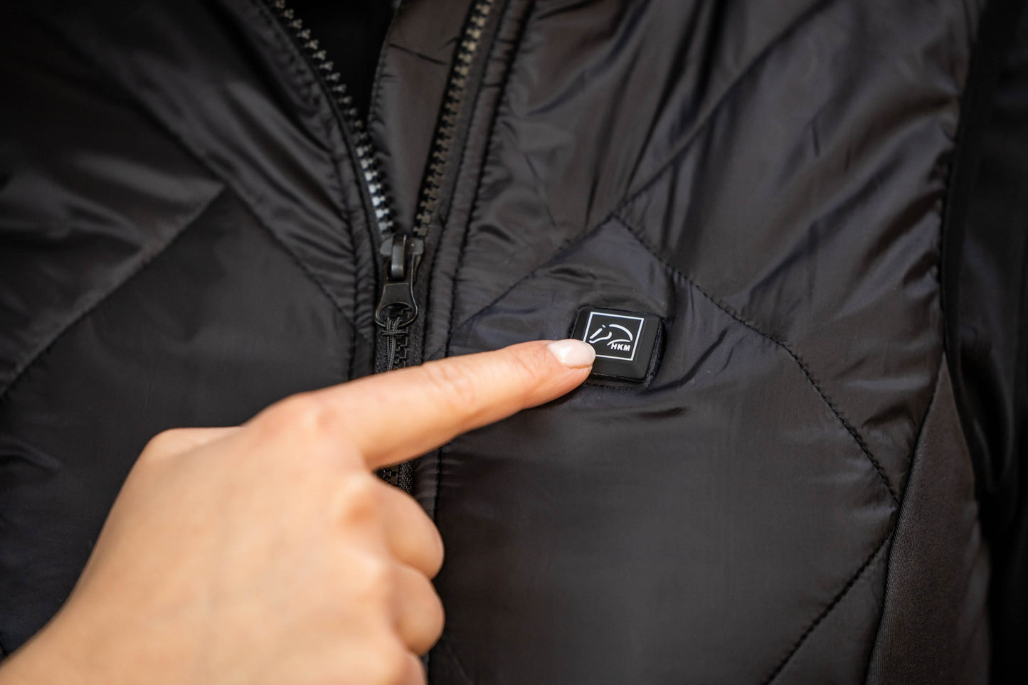 Gilet chauffant slimline noir