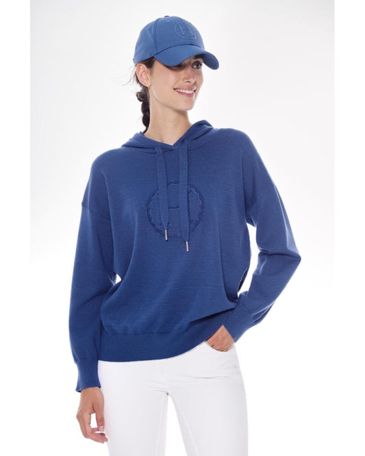 Sweat Santa Harcour steel blue