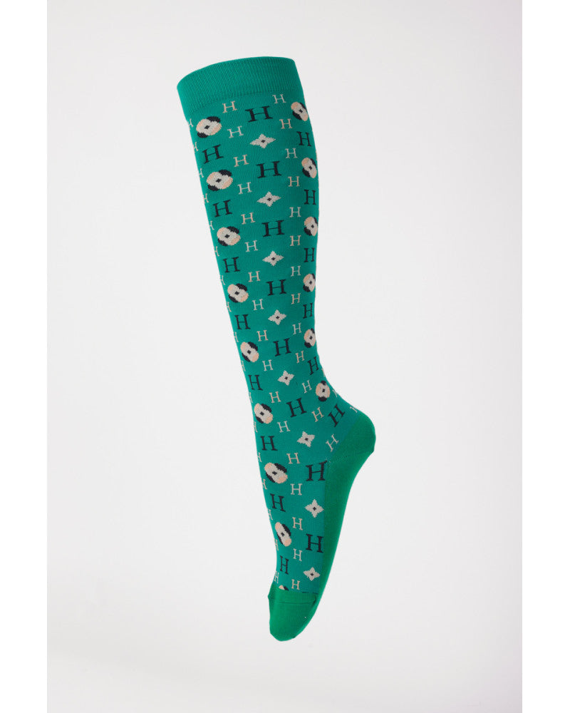 Chaussettes Santia emerald green (x3)