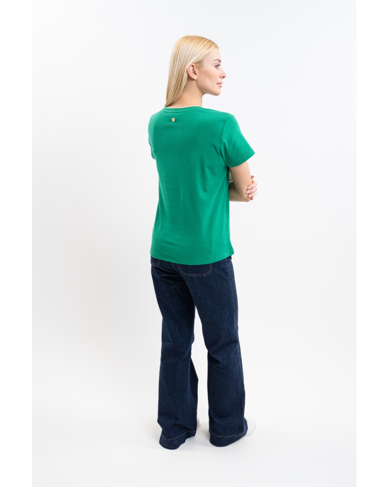 Tee-shirt Taraza Emerald Green