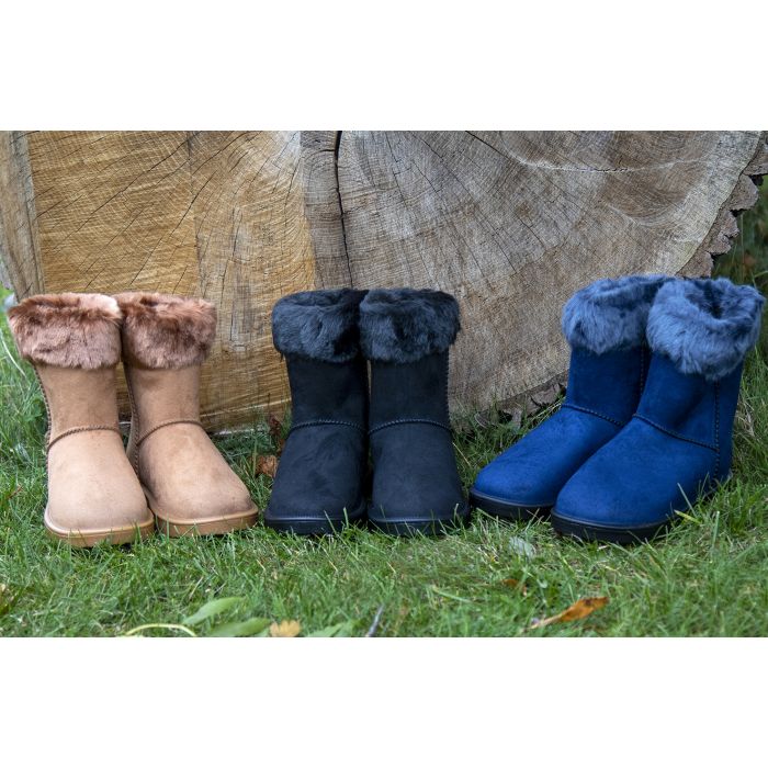 Bottes fourrées Davos fur camel