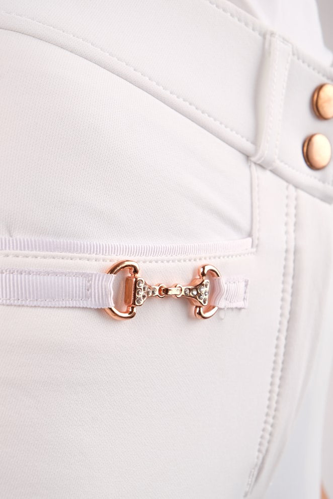 Pantalon Montar Molly blanc