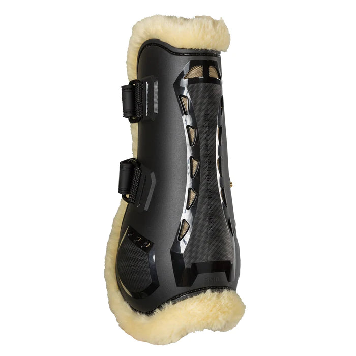 Guetres airflow noires avec fourrure Back on Track