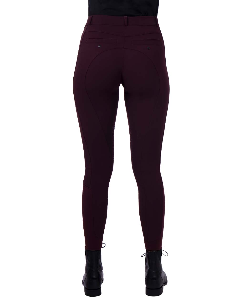 Pantalon Mireille bordeaux QHP