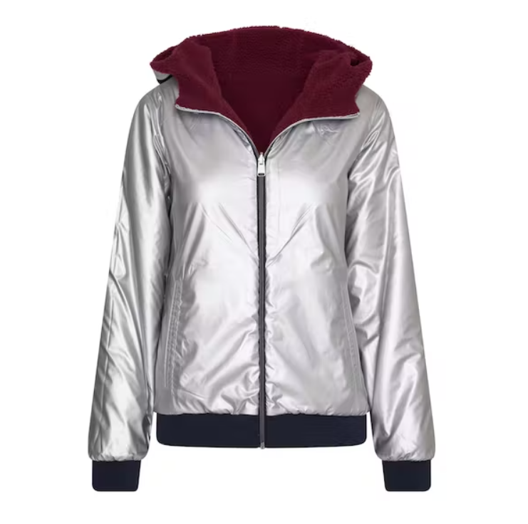 Sweat Gisele prune et argent HV Polo