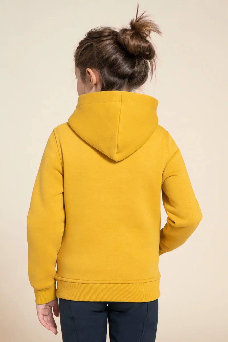 Sweat Helsinki junior moutarde