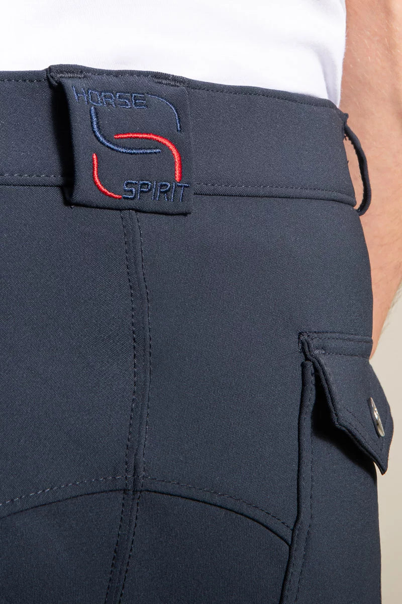 Pantalon Horse Spirit Paris homme marine