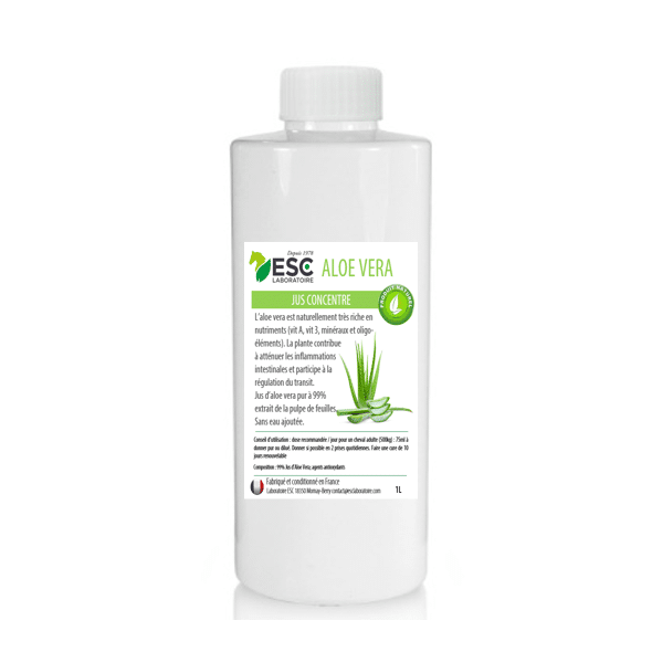 Jus d'aloe vera ESC laboratoire