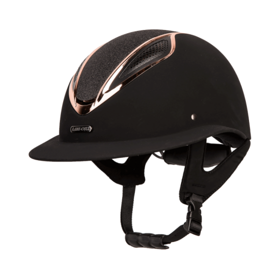 Casque Lamicell Artemis noir et rose gold