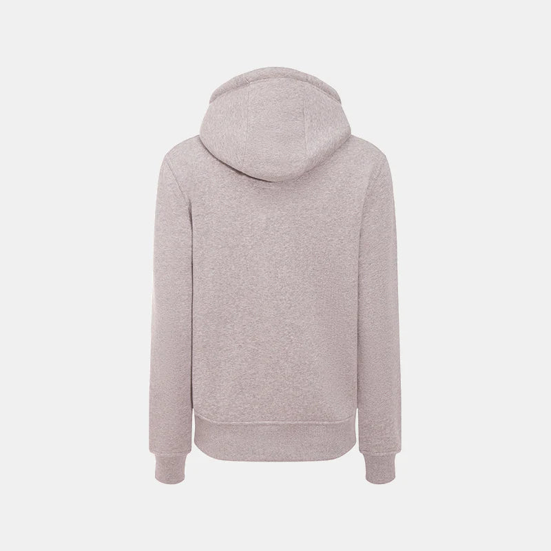 Sweat hoodie Hagg gris et bleu roi