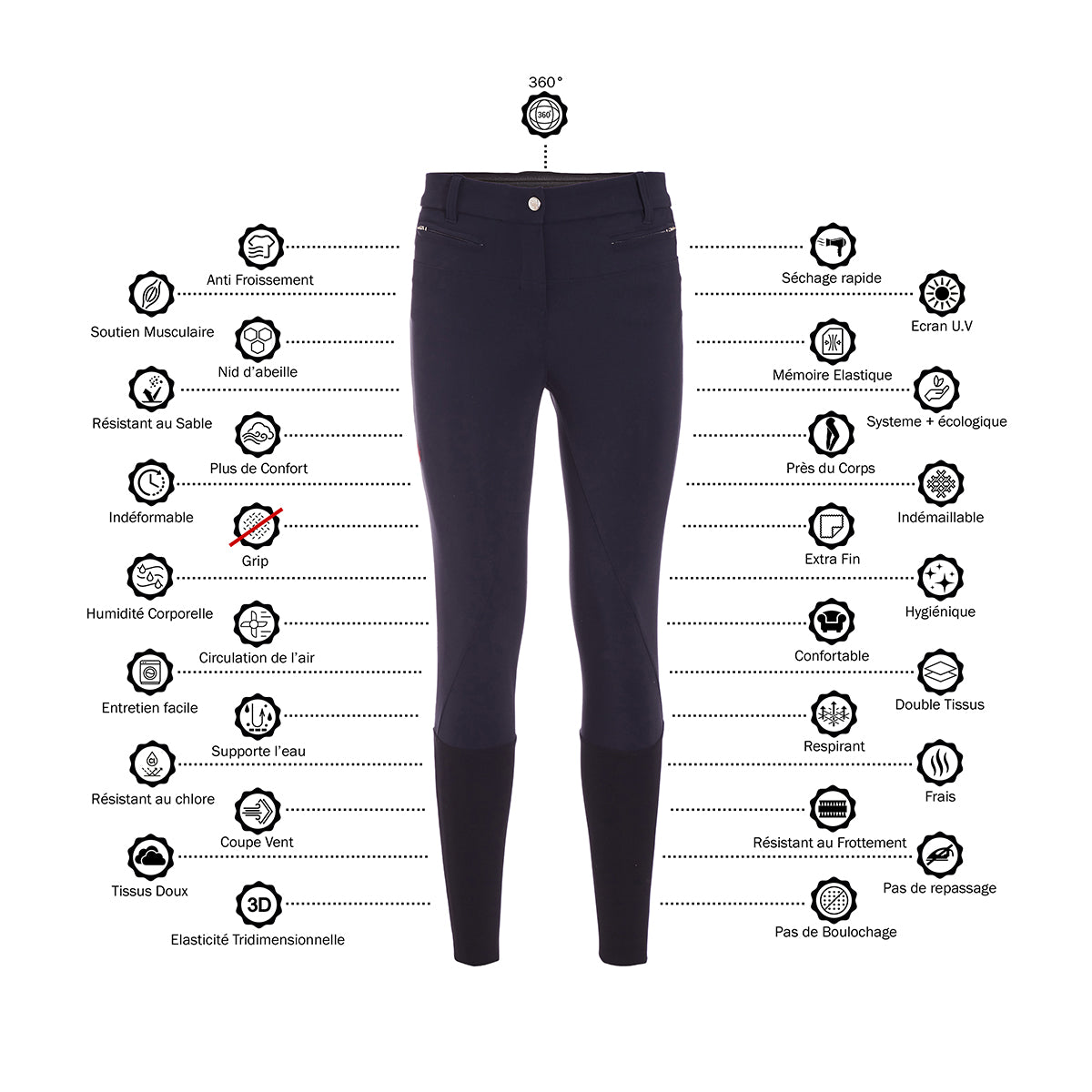 Pantalon Gaze Jamira blanc