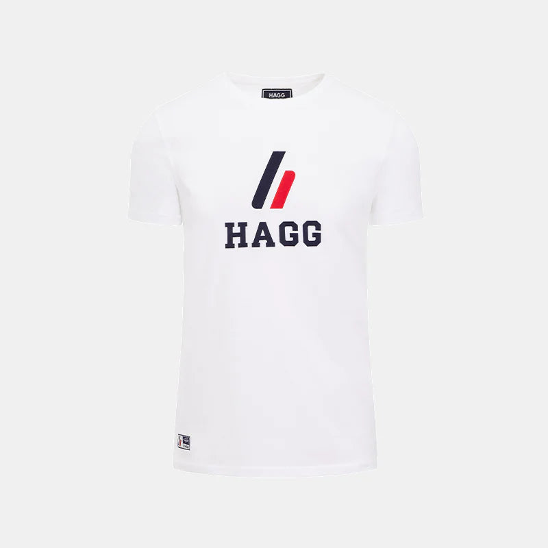 Tee-shirt Hagg blanc homme