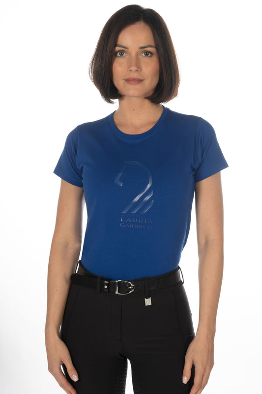 Tee-shirt Livigno Horse Head bleu