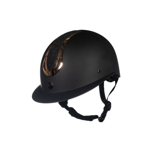 Casque Illusion noir / or rose