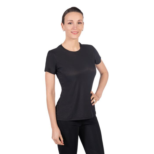 Tee-shirt sporty mesh noir