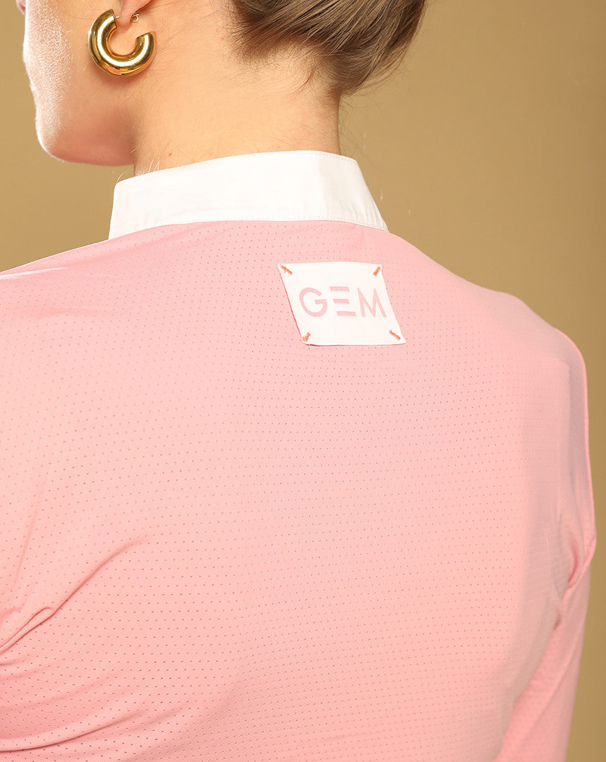 Polo concours Archie ML rose