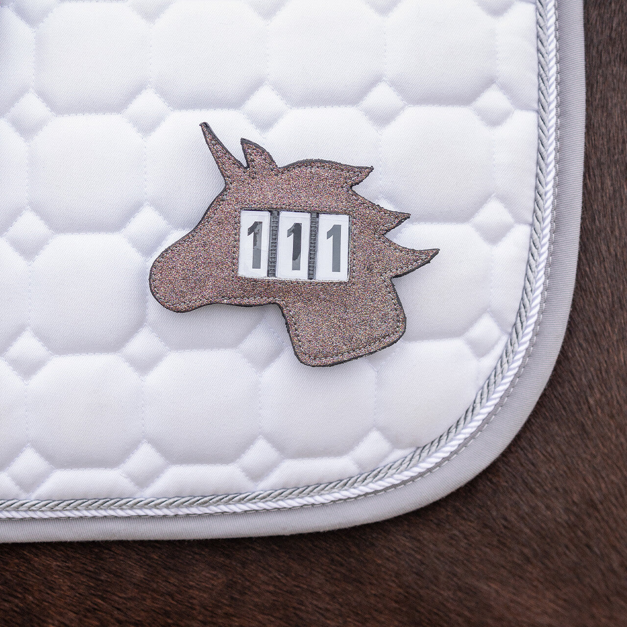 Porte-numéro unicorn