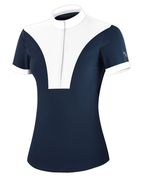 Polo concours junior Arizona MC marine