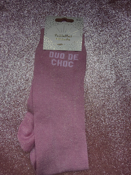 Chaussettes Paillettes Attitude