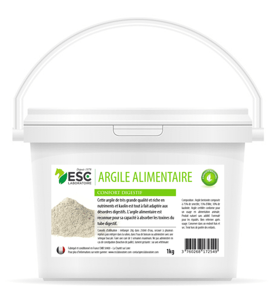 Argile alimentaire