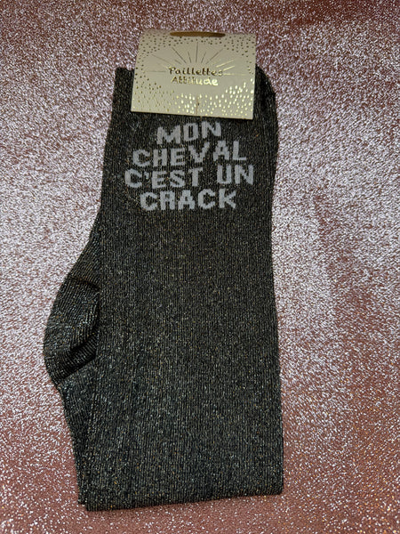 Chaussettes Paillettes Attitude