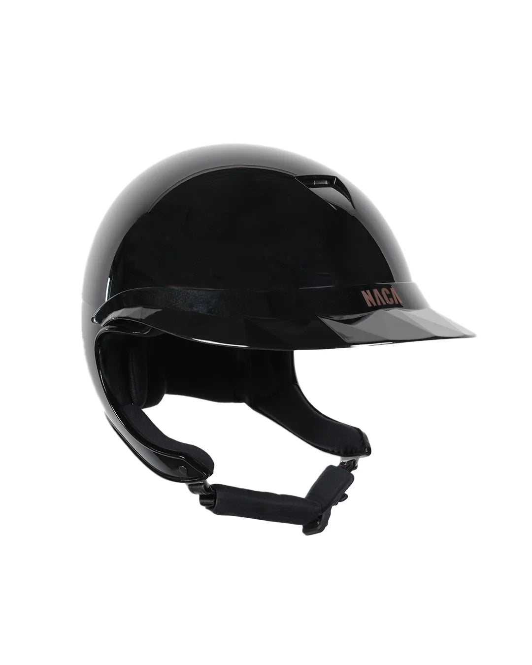 Casque Naca Comete XP noir brillant