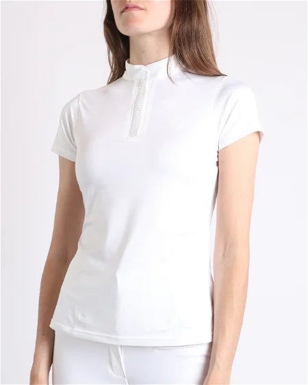 Polo concours Briella blanc