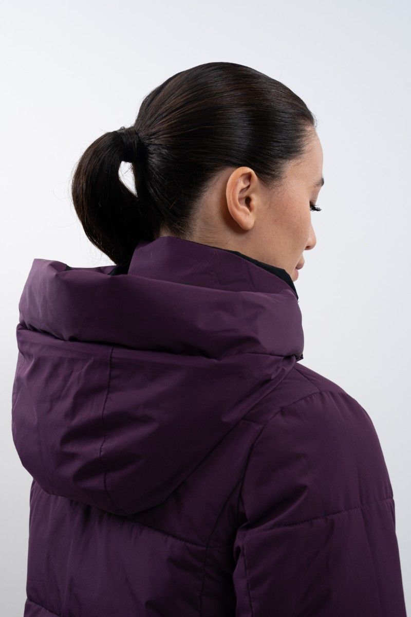 Parka Adele Harcour noire / figue