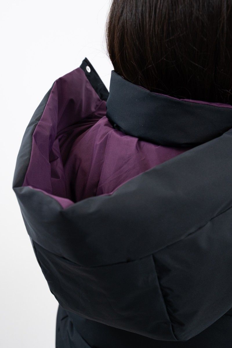 Parka Adele Harcour noire / figue